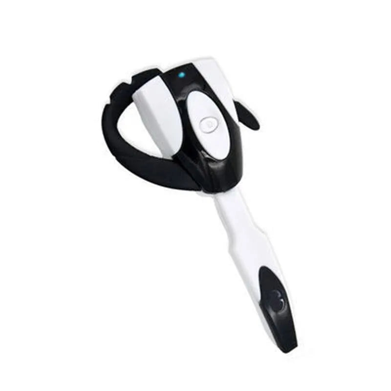 Single Bluetooth headset with hanging ear design in multiple colour options