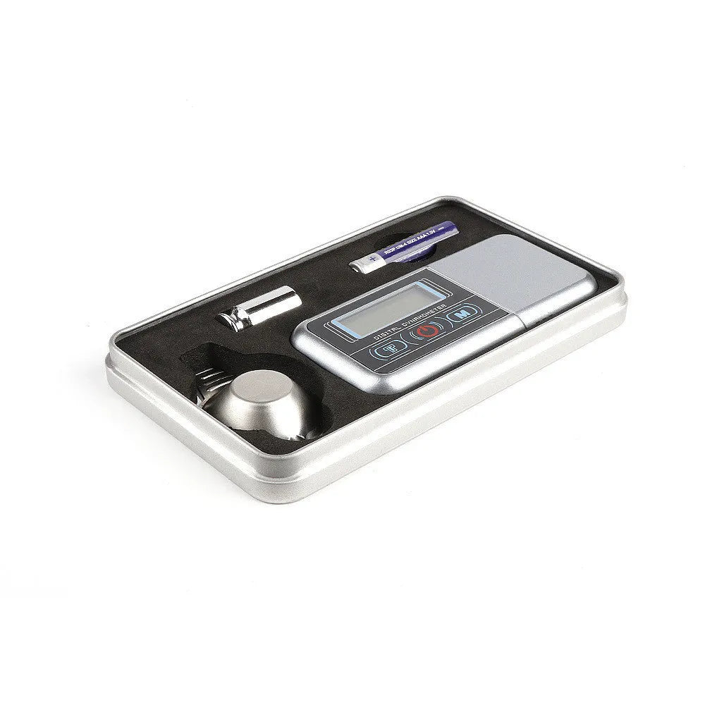 Electronic digital scale used as a turntable needle pressure gauge and precision weighing tool.