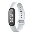 Ultrasonic electronic mosquito repellent bracelet in black, white, blue or pink colours