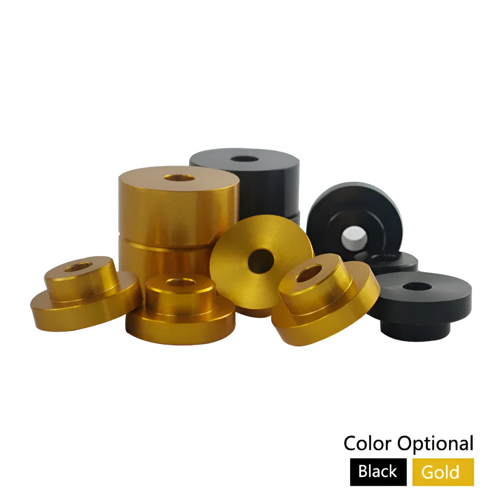 Refit Auto Parts suspension system retainer bushing for Nissan S14 S15 in black and gold colour options