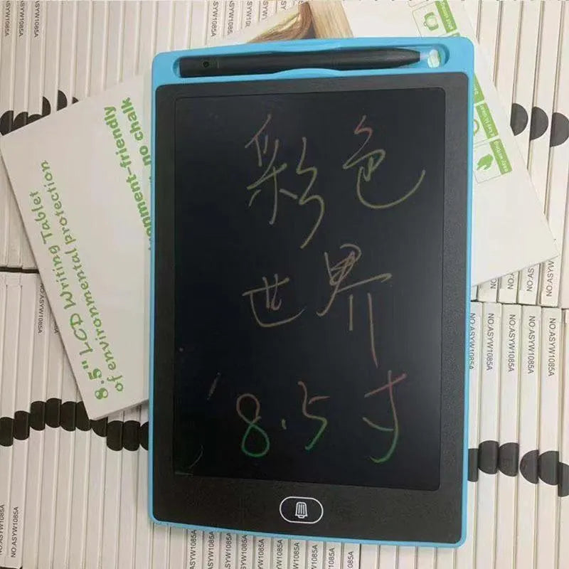 8.5 inch black LCD writing tablet H8S with flexible display and one-key clear button
