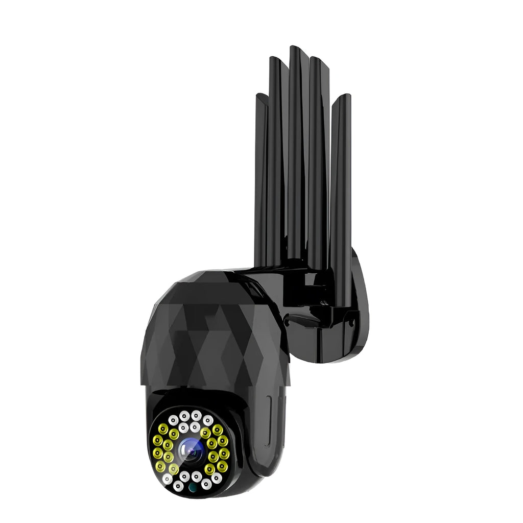 Wireless smart home HD monitor network camera with spherical design, ABS plastic shell, and 1080P night vision