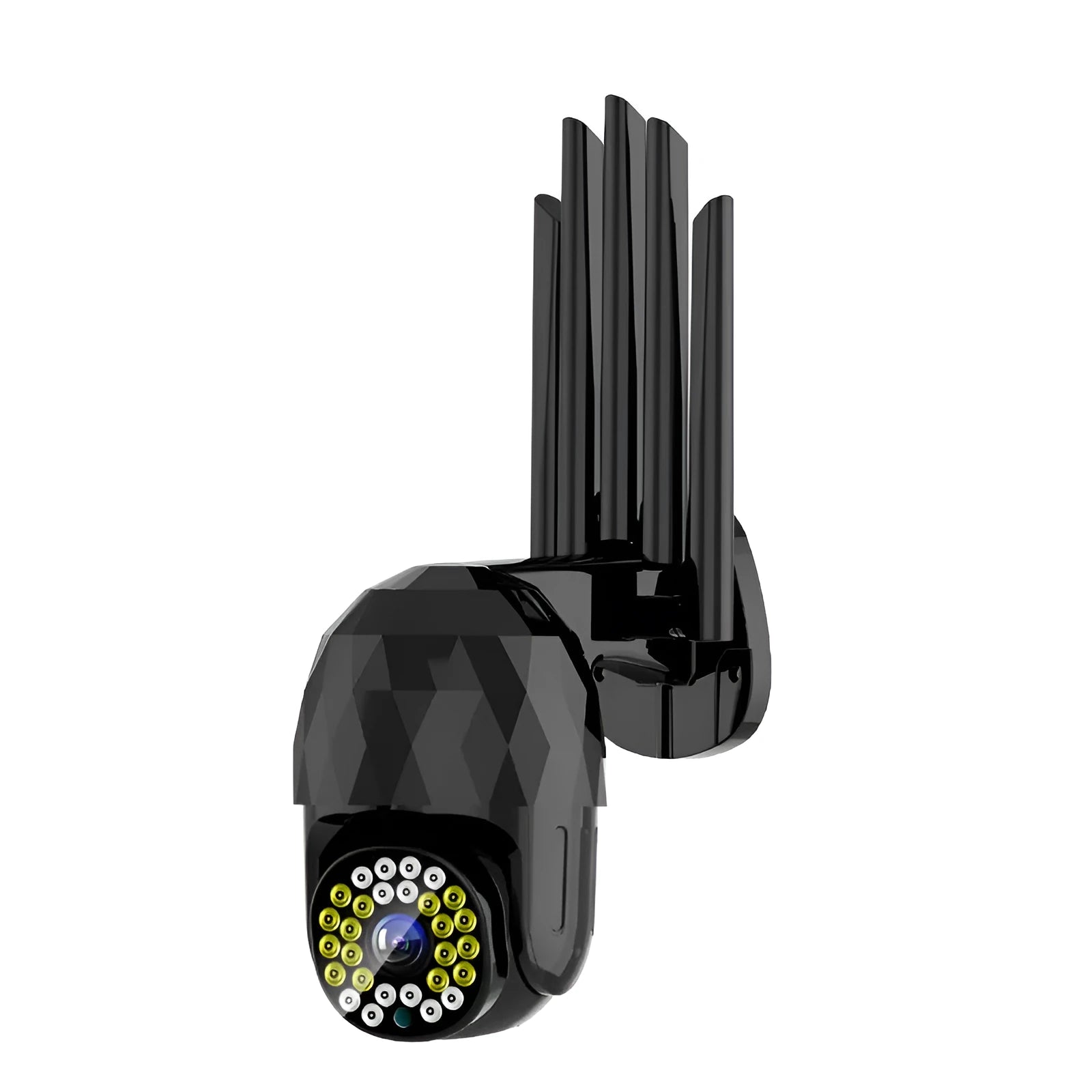 Wireless smart home HD monitor network camera with spherical design, ABS plastic shell, and 1080P night vision