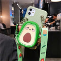 Cartoon camouflage design silicone wallet case for Huawei smartphone in various colours.