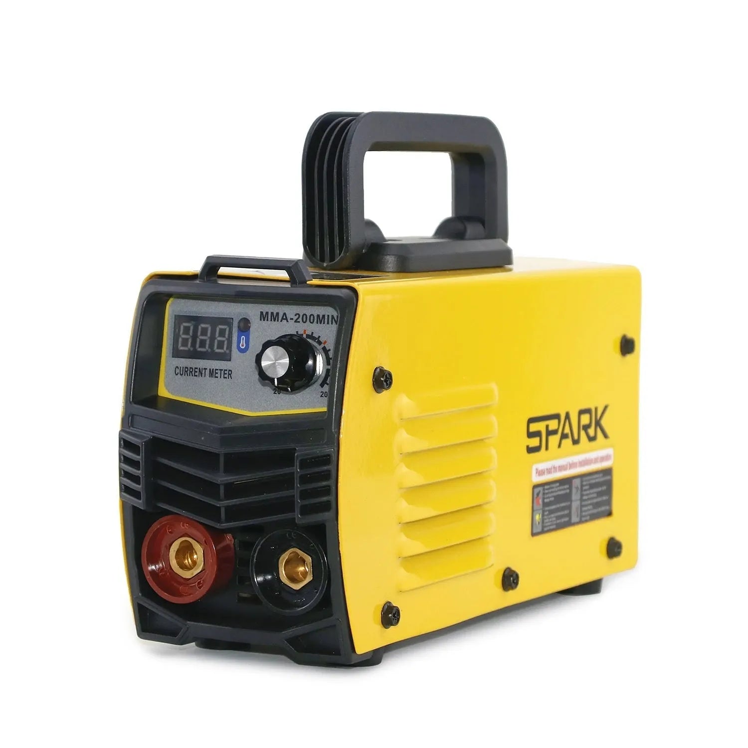 MMA-200MIN 220V DC inverter arc welding machine with welding tongs and face shield