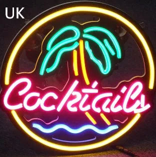 LED coffee neon billboard advertising light with high brightness mixed colour illumination