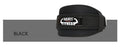 Nylon fitness weightlifting waistband for adult training in black, red or yellow colours