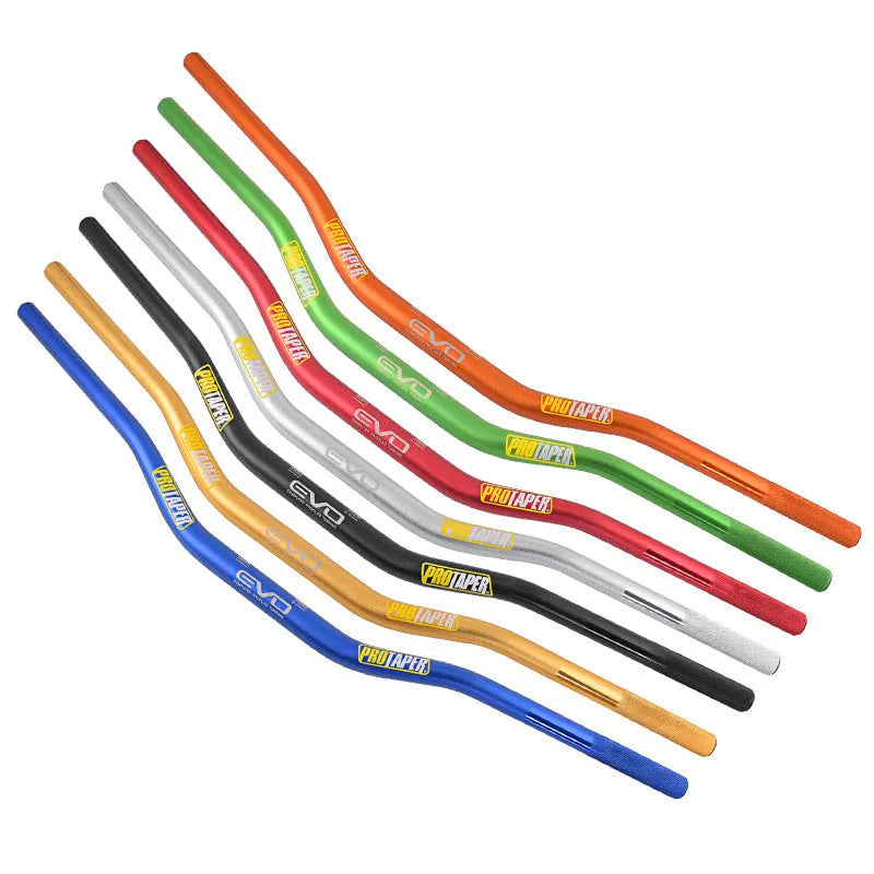 Scrambling motorcycle PRO handlebar aluminium alloy 28mm diameter 80cm width orange