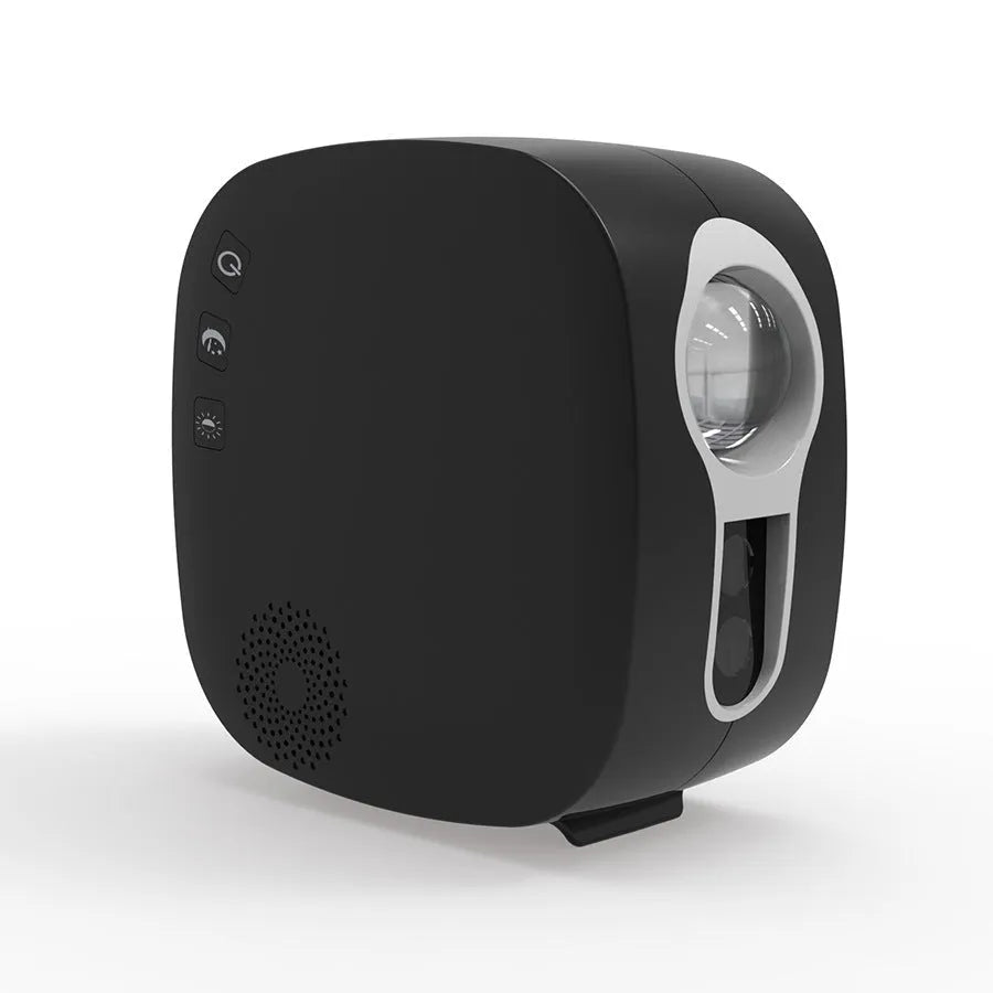 Laser starry sky projection lamp in modern design with Bluetooth music playing functionality
