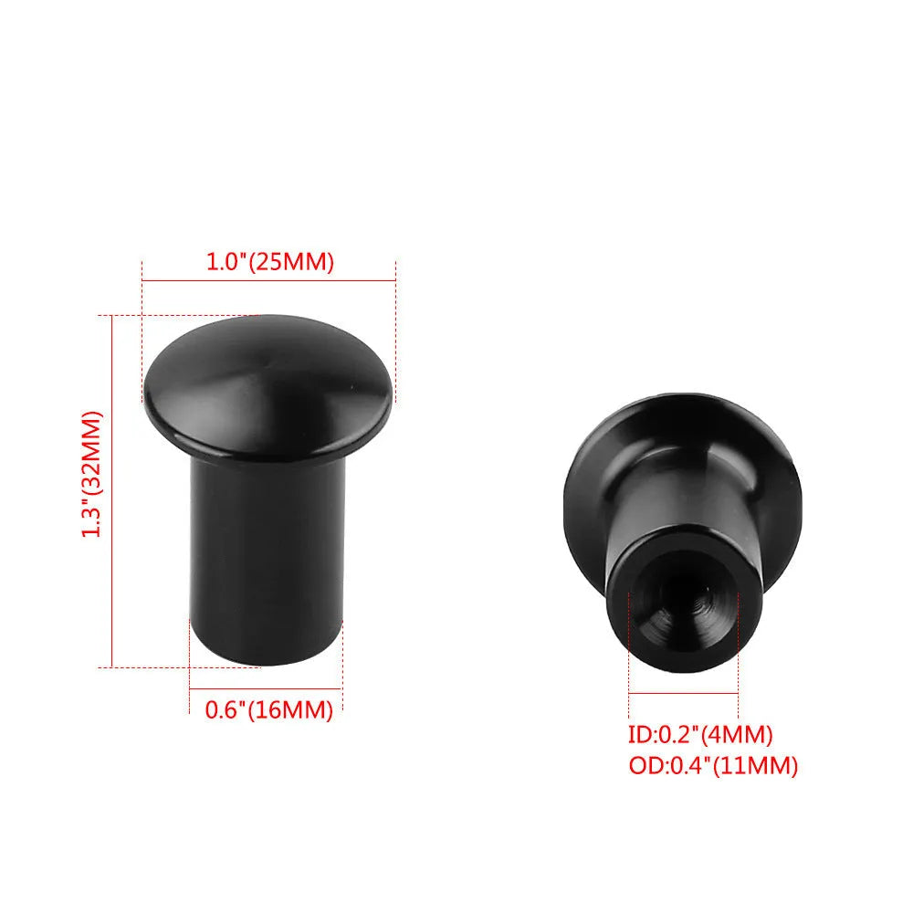 Aluminium alloy hydraulic hand brake cap for car modification in five colour options
