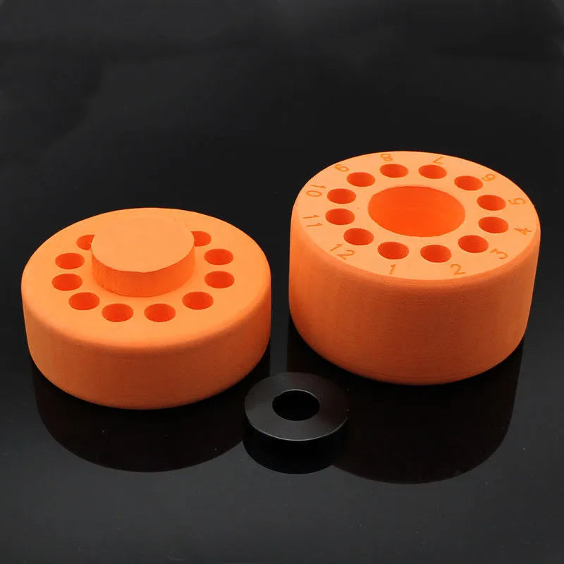 Orange and blue process cooling box with gradient freezing for freezer cell recovery