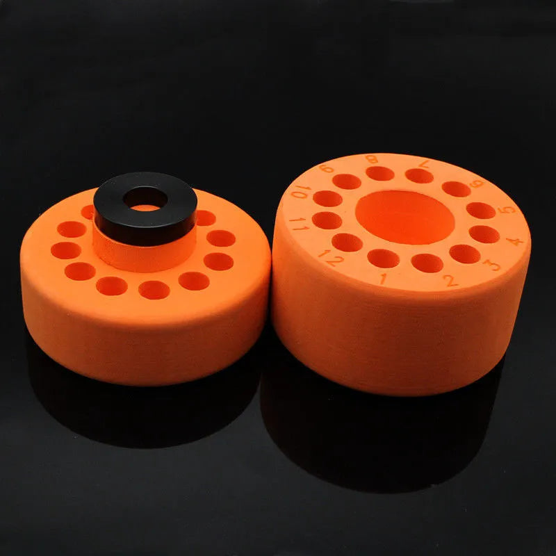 Orange and blue process cooling box with gradient freezing for freezer cell recovery
