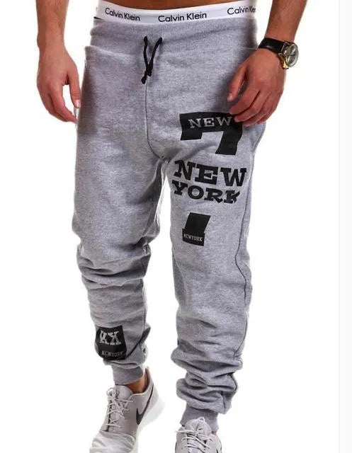 Men's cotton leisure joggers in black, elasticated waist, casual fit for everyday comfort