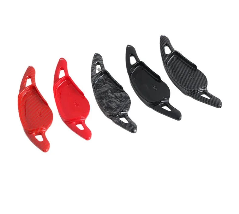 Carbon fibre black steering wheel paddle shifter for car interior modification