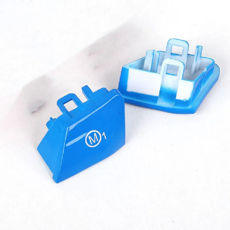 BMW steering wheel M1M2 mode button accessories in red and blue colour options for F30 and F34 models
