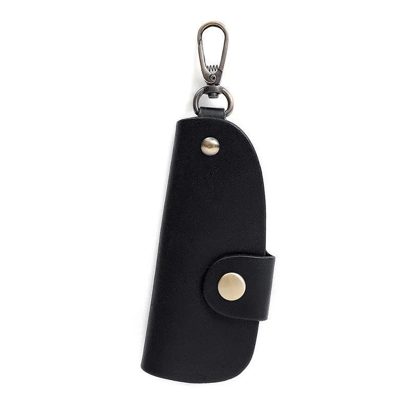 Genuine leather key storage bag for car keys in four colour options