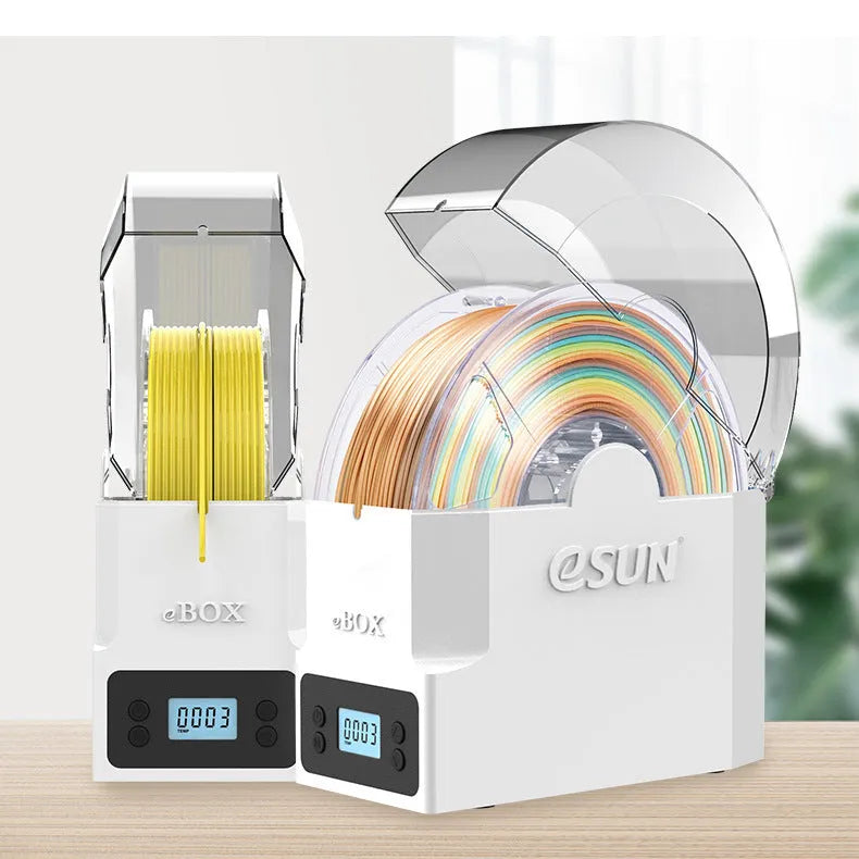 eBOX Lite 3D printing filament drying storage box with wire heating element and dustproof cabinet