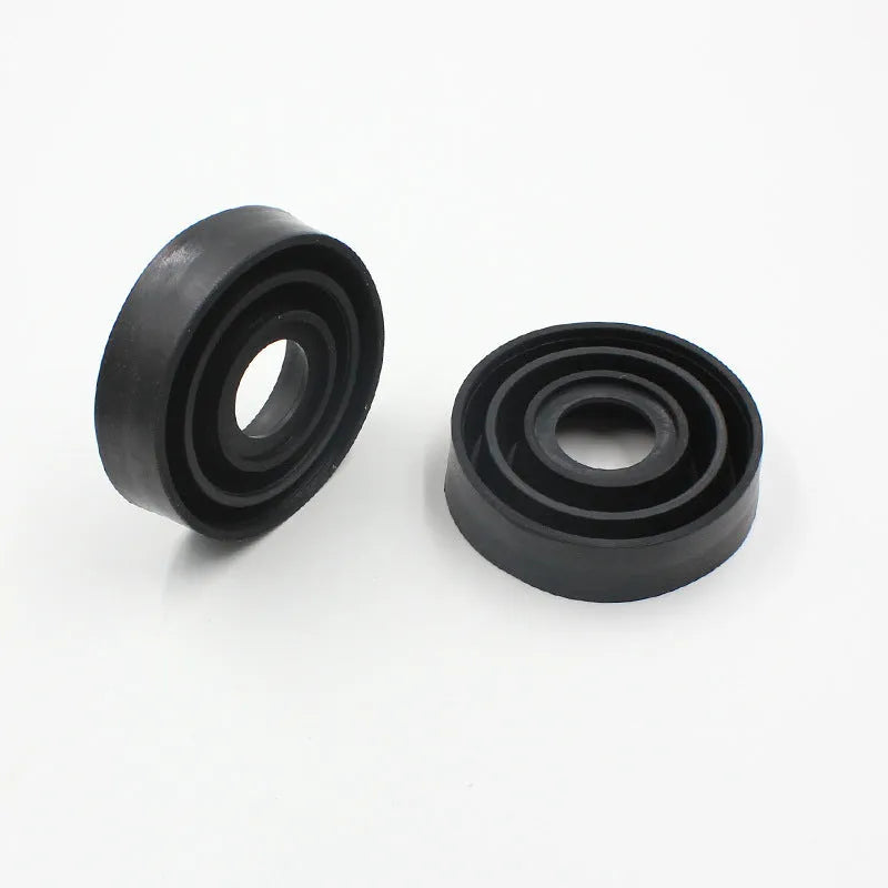 Silicone car headlight dust cover showing closed and open style options for vehicle protection