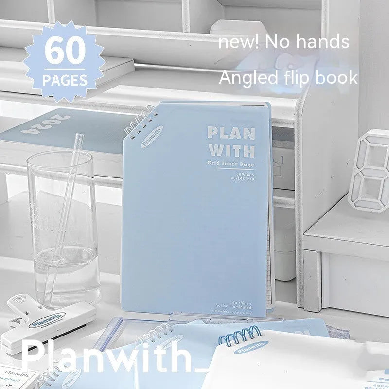 Artsy Ins style salt series student draft notebook with 60 sheets in A5 and B5 size options