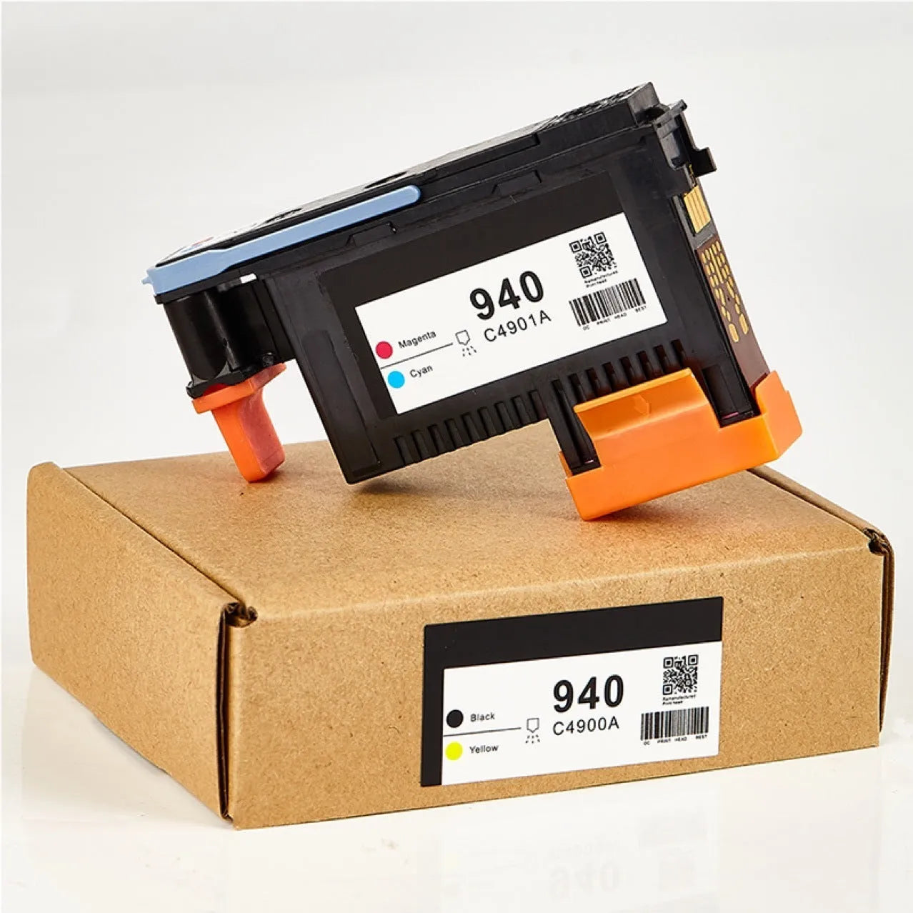 HP940 printing nozzle replacement for C4900A C4901A compatible systems, black and yellow specification