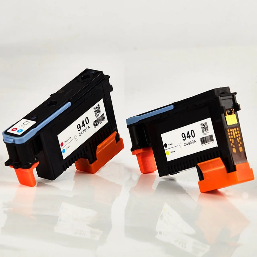HP940 printing nozzle replacement for C4900A C4901A compatible systems, black and yellow specification