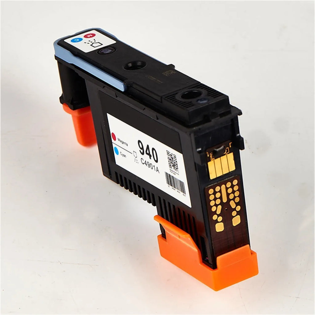 HP940 printing nozzle replacement for C4900A C4901A compatible systems, black and yellow specification