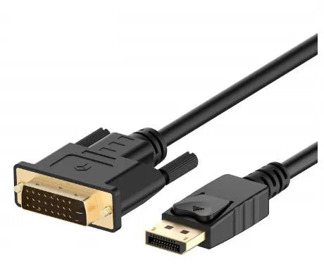 DP to DVI24 adapter cable 1.8 metres copper wire for computer monitor