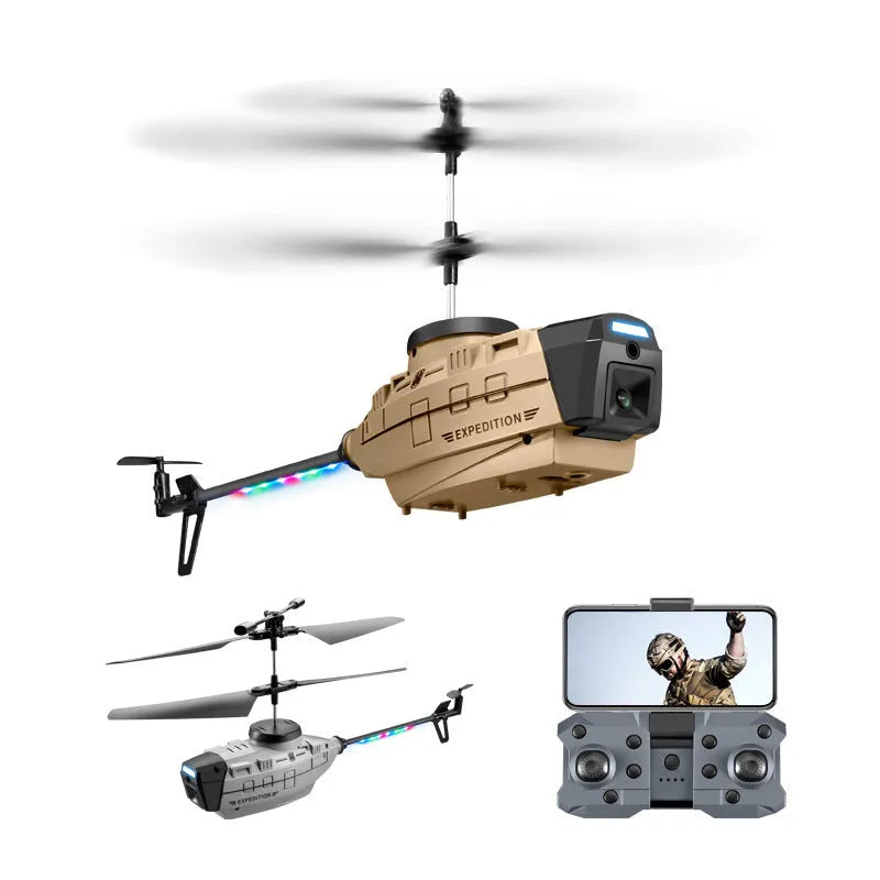 Heifeng reconnaissance UAV helicopter drone with obstacle avoidance features and remote control
