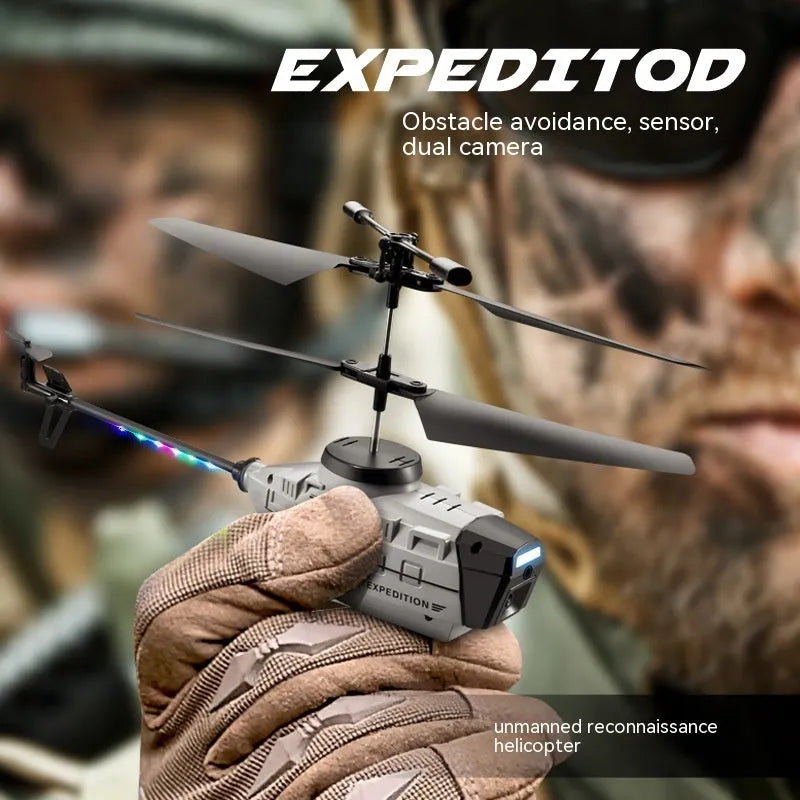 Heifeng reconnaissance UAV helicopter drone with obstacle avoidance features and remote control