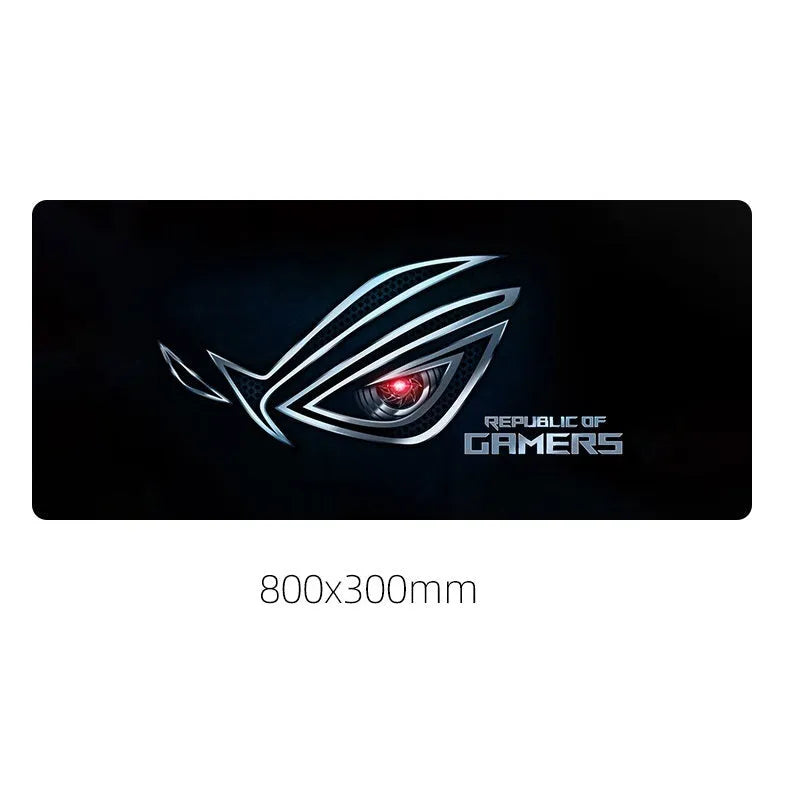 Country Edge extra large keyboard pad 800x300mm natural rubber base Jiaji cloth surface ROG style