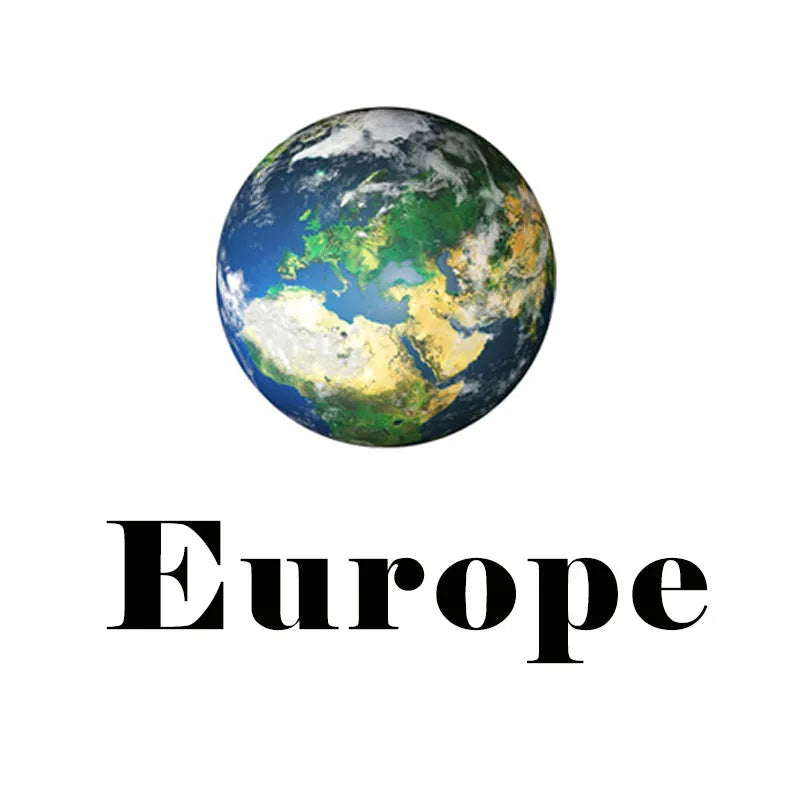 Glow in the dark 3D Earth planet wall sticker in 10cm, 20cm, and 30cm size options.