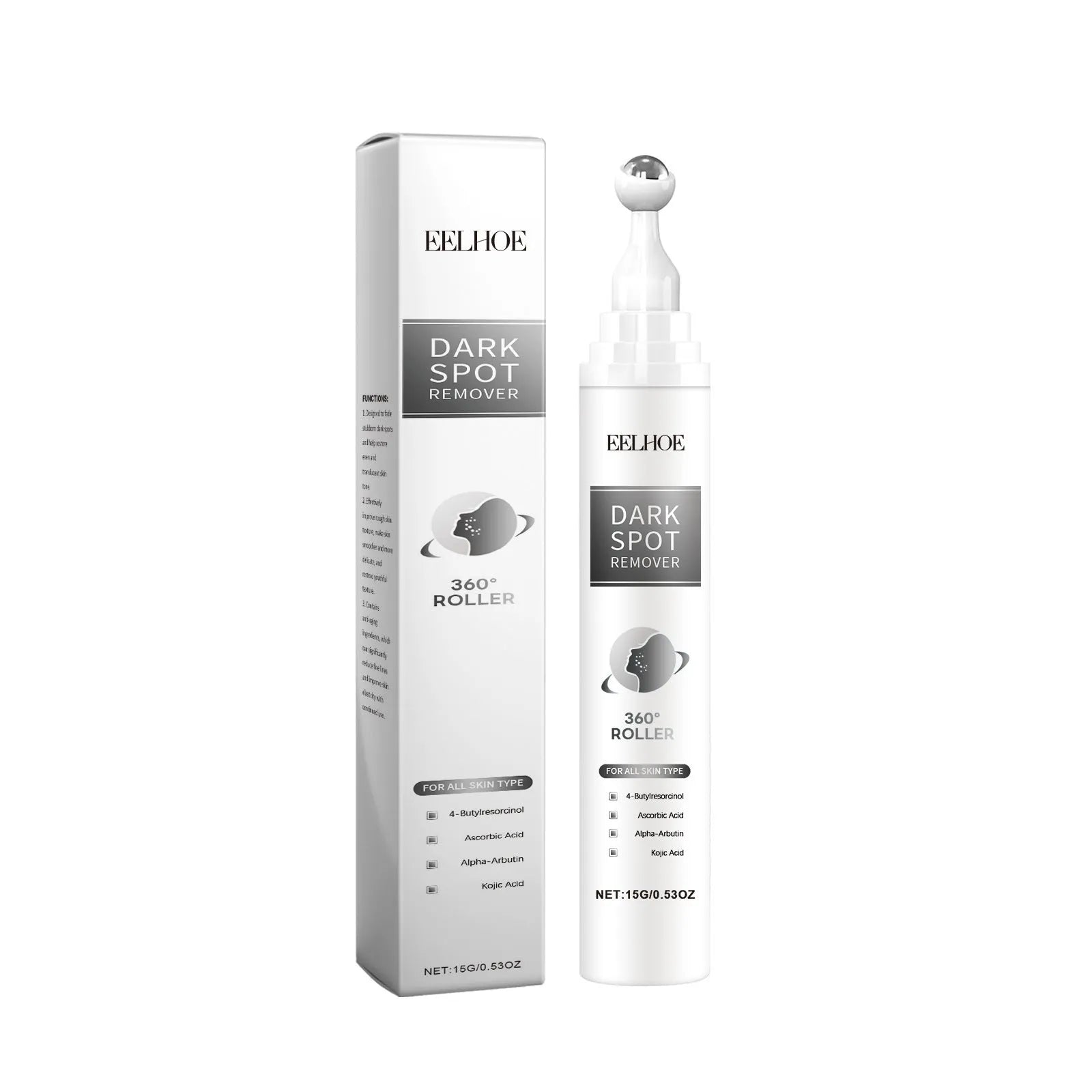 15g jar of gentle moisturising facial essence cream for skin brightening and hydration.