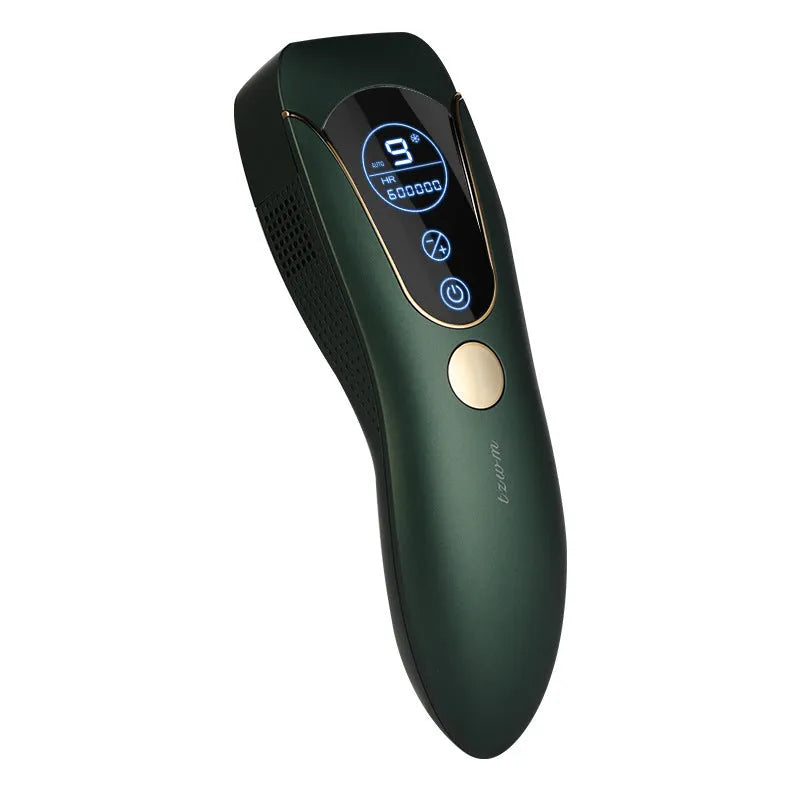 Freezing point hair removal device in sundial colours for body, face and leg use
