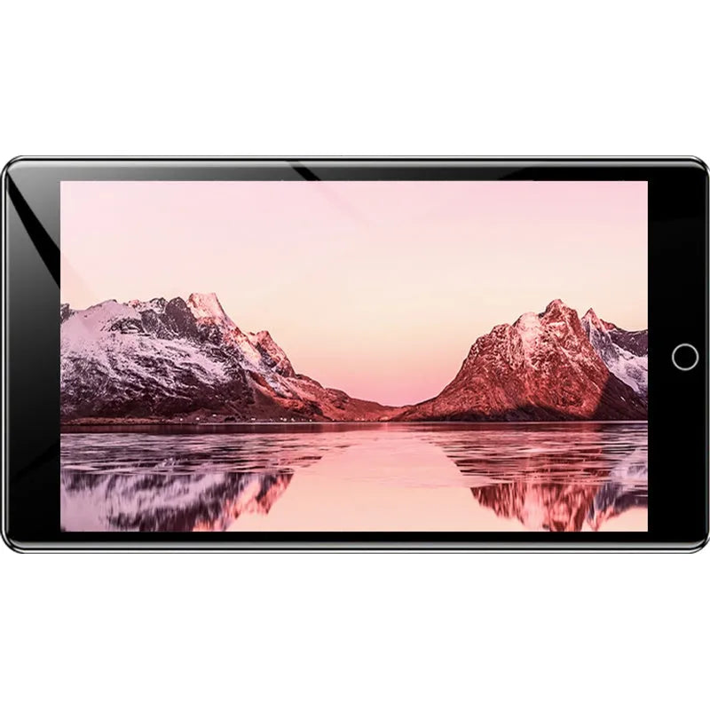 Black Ruizu H1 MP4 player with 4-inch touchscreen showing media library interface.
