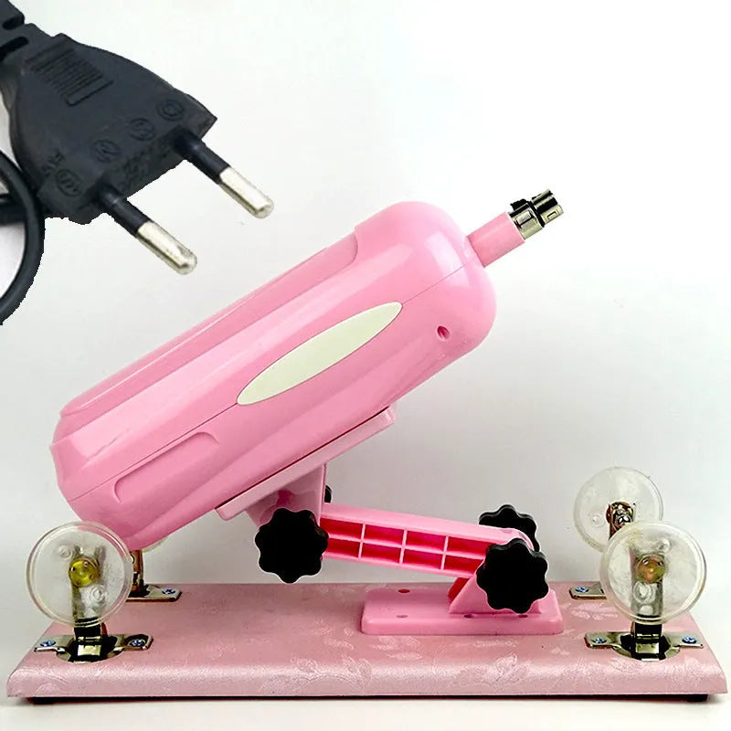 Bobb automatic telescopic thrusting sex tool in purple colour with 37x15cm PVC construction