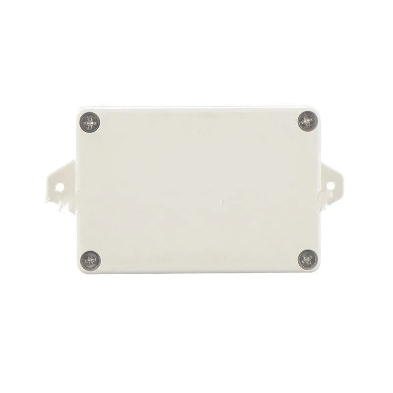 F4B-1 model black ABS plastic waterproof instrument enclosure, 100mm by 68mm by 40mm.