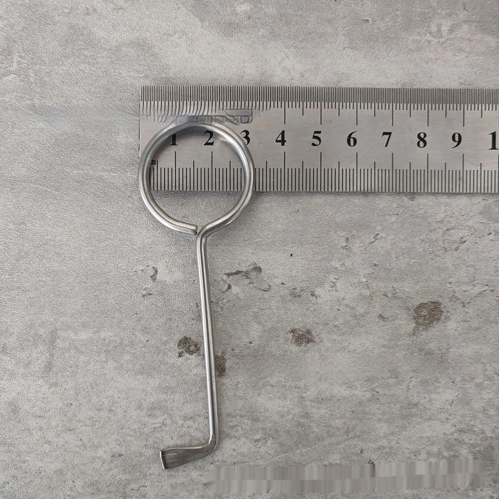 Two alloy wrench tools from portable family repair set