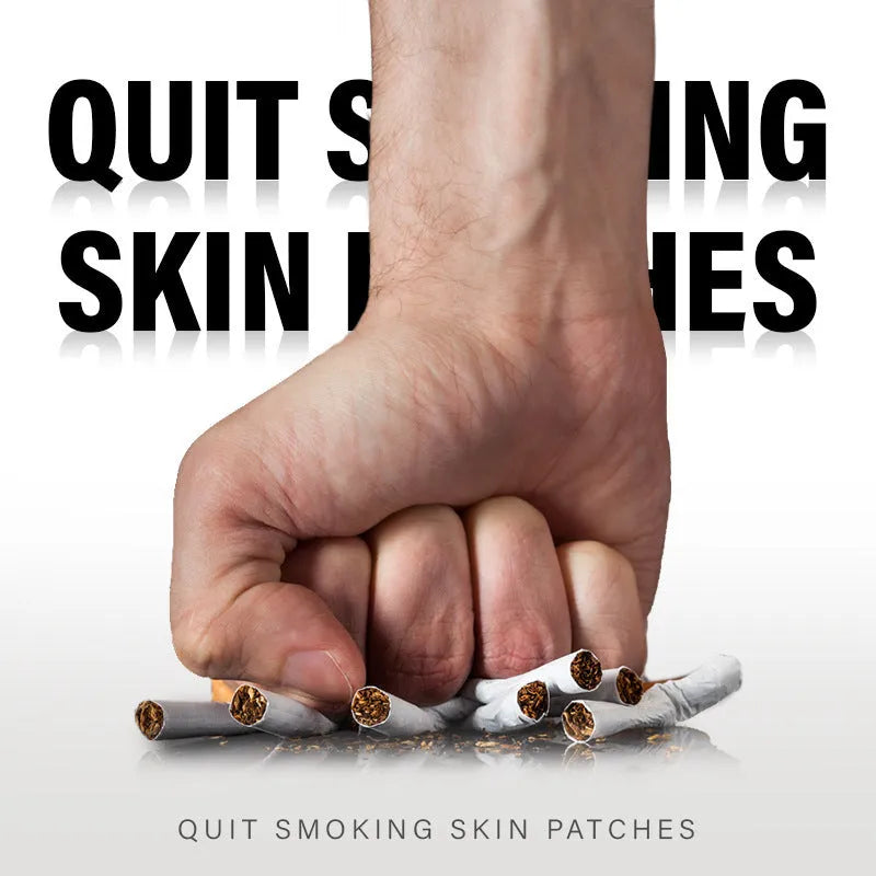 Box of 30 plant extract nicotine replacement therapy patches for smoking cessation