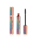Black waterproof mascara with 4D curling effects for long thick lashes