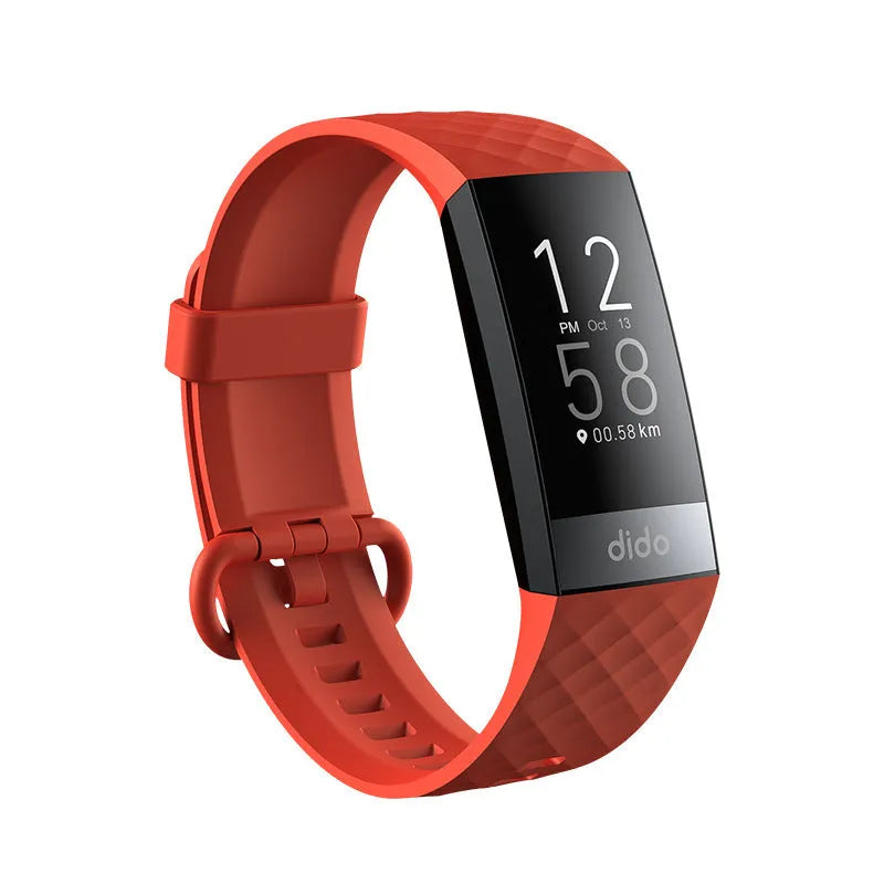 Y6 Black smart bracelet with a 1.1 inch screen for blood pressure, ECG and heart rate monitoring