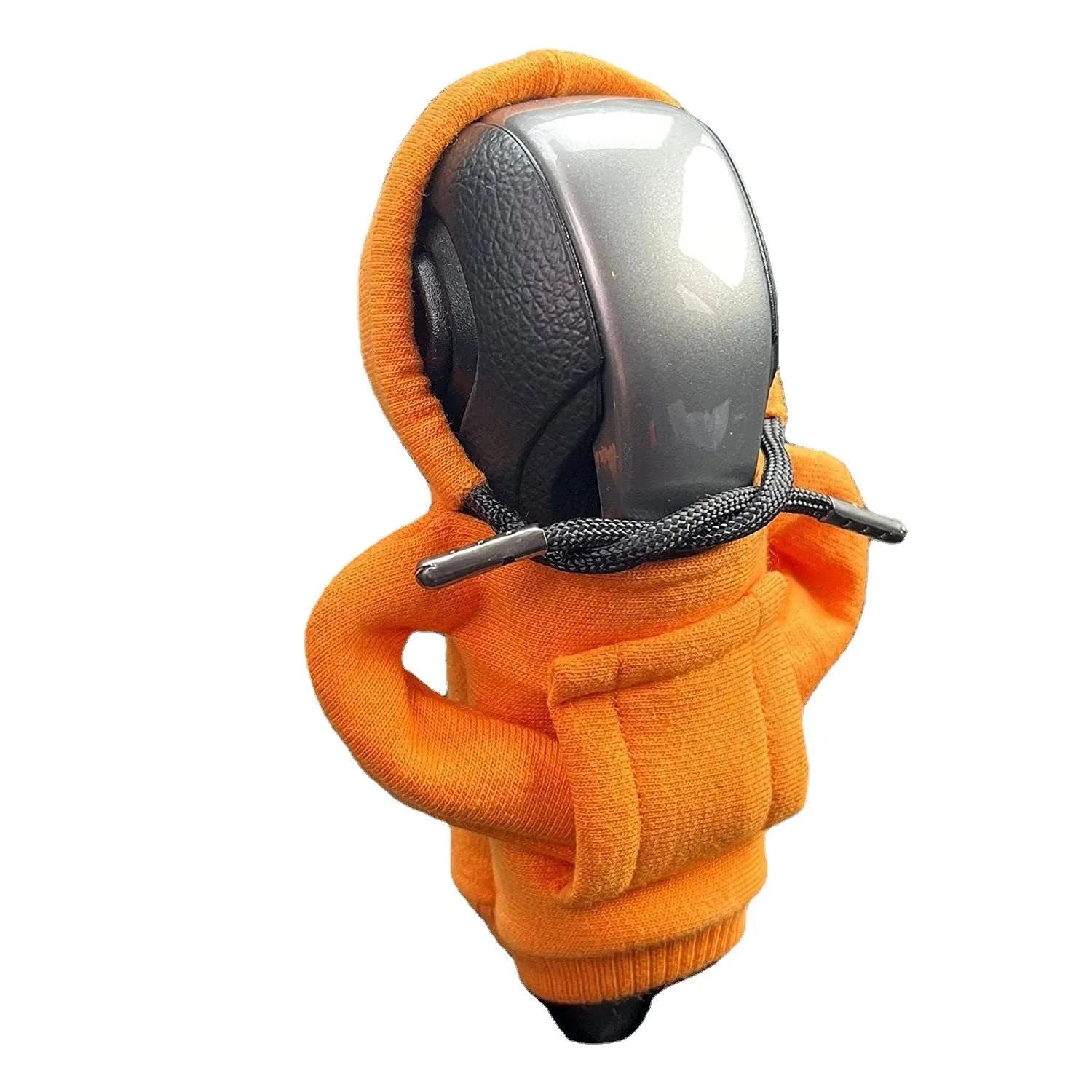 Cloth gear shift knob cover measuring 13cm by 8cm in multiple colour options for vehicle interior