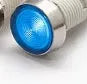 10mm stainless steel edge panel mount indicator light with wire in six colour options