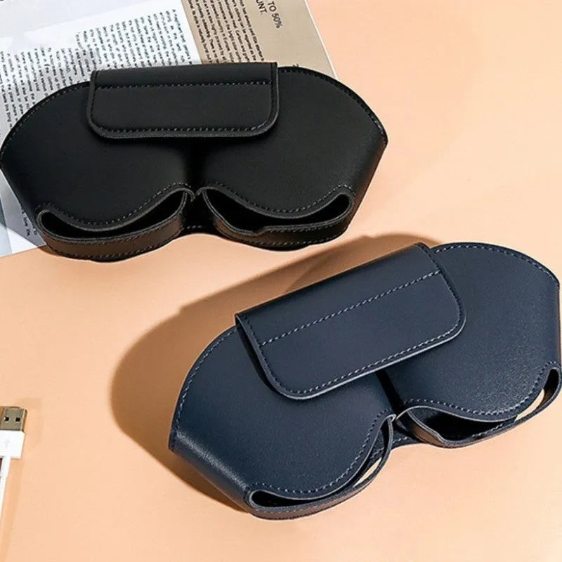 PU leather protective case for AirPods Max headphones in black colour option