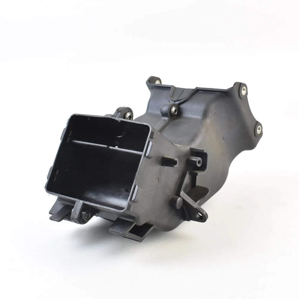 Black motorcycle ventilation pipe for Yamaha models measuring 280mm