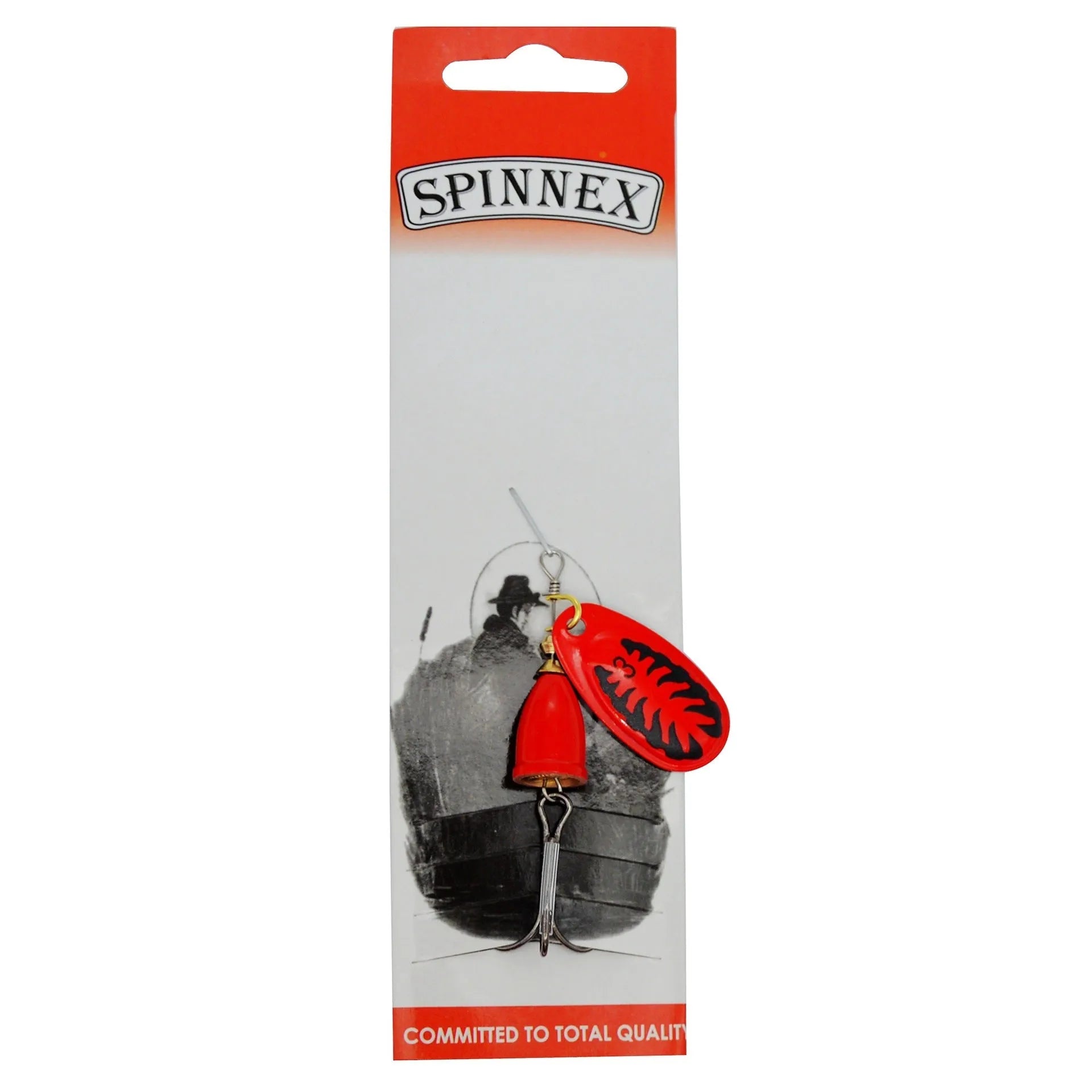 R composite rotating sequins copper bell fishing lure in 3# size showing seven colour options