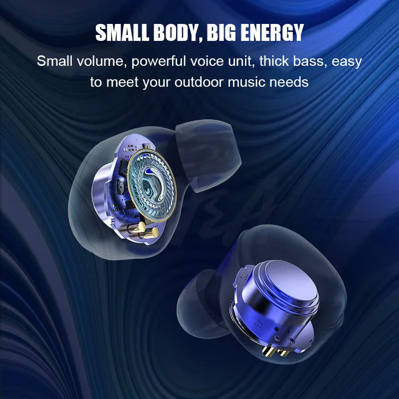 Black X10 Bluetooth headset with charging case showing earpiece design