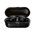 XG13 mini Bluetooth headset in black with charging compartment