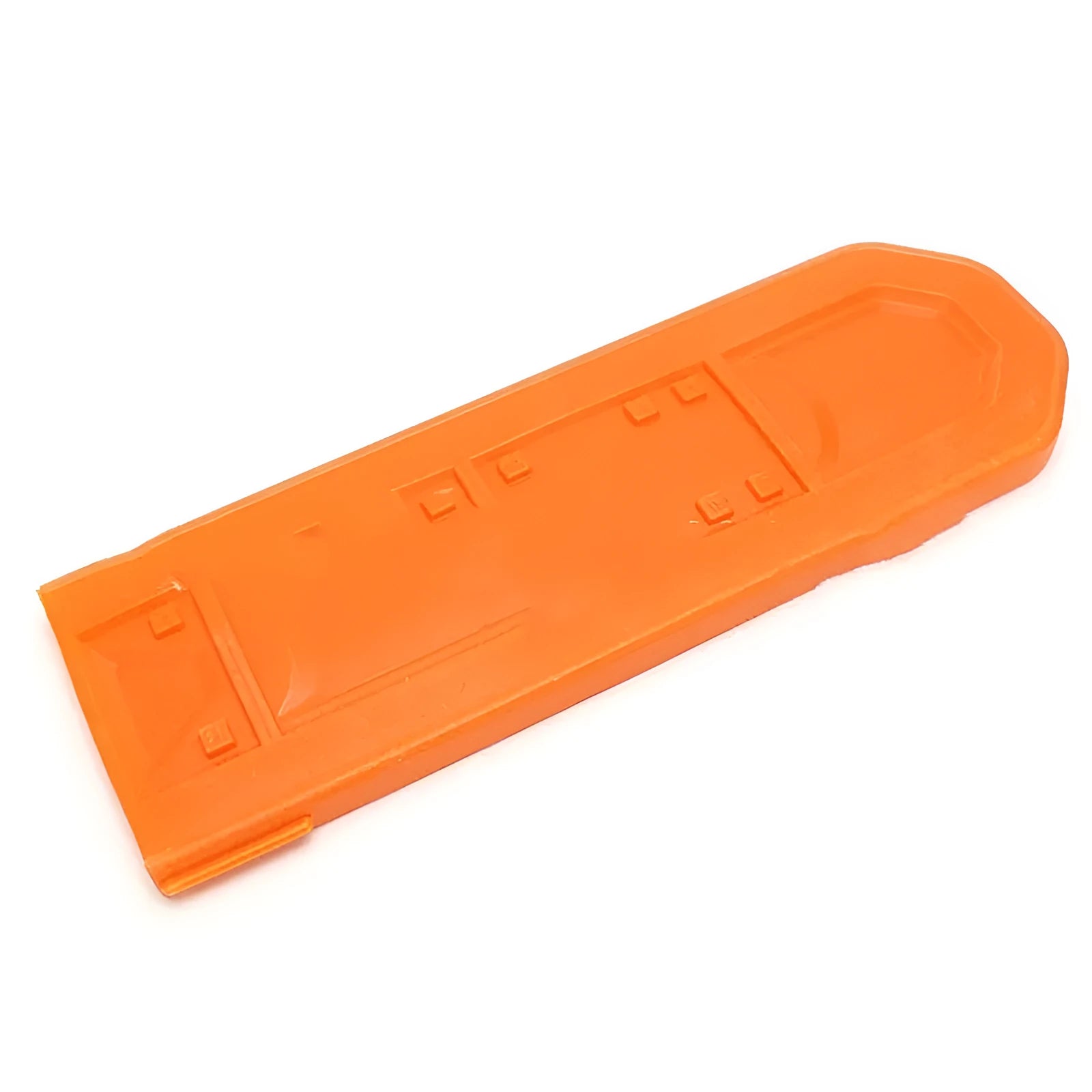 Plastic chainsaw guide bar cover for 30-inch bars, compatible with MS381