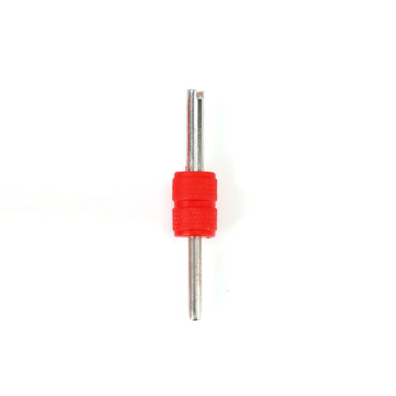 Aluminium alloy single-head twist valve wrench shown in one of three available colour styles.