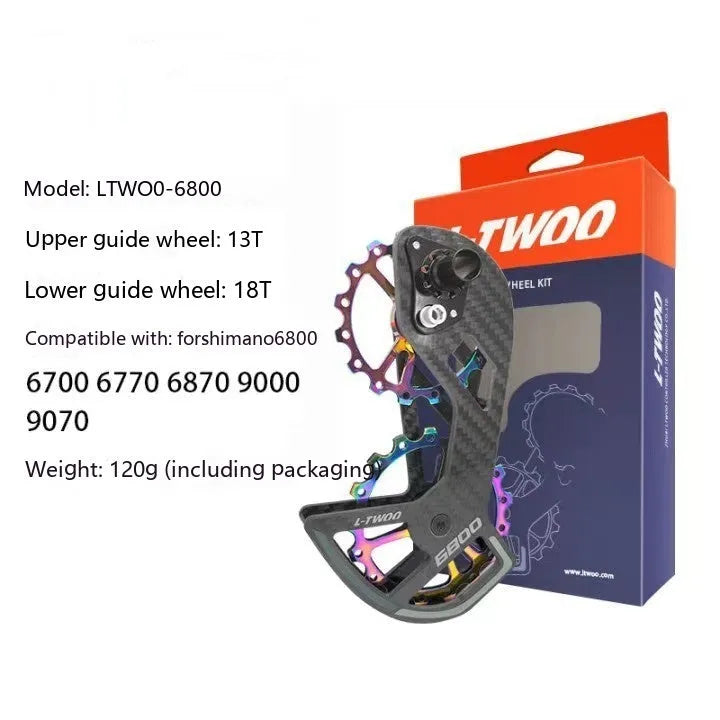 LTWOO 105 rear derailleur pulley wheels compatible with Shimano R7000 groupsets